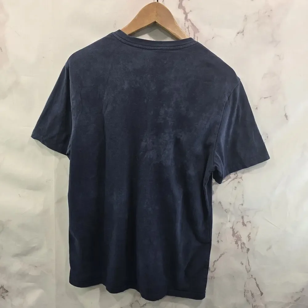 Everlane T Shirt Mens Medium Blue Short Sleeve Neck Organic Cotton Tee Premium